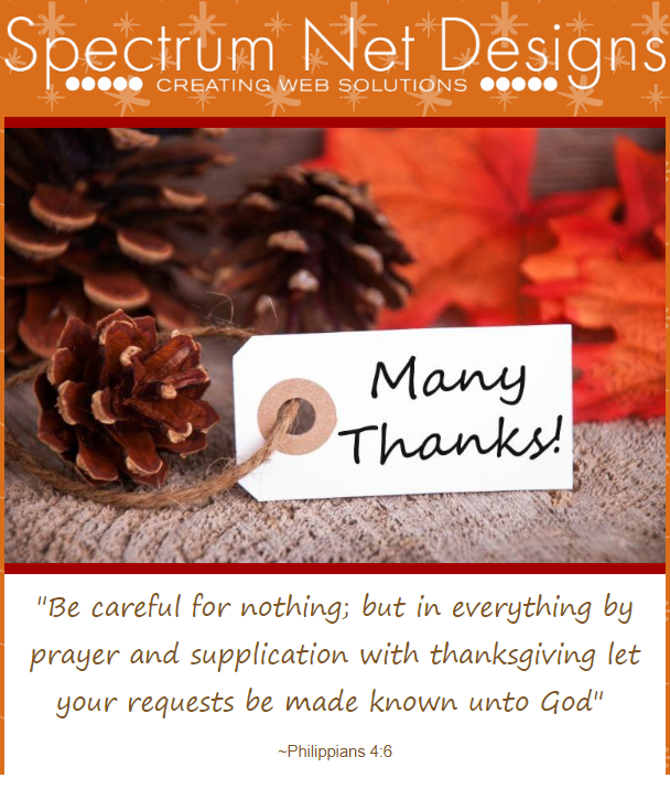 Thanksgiving Newsletter