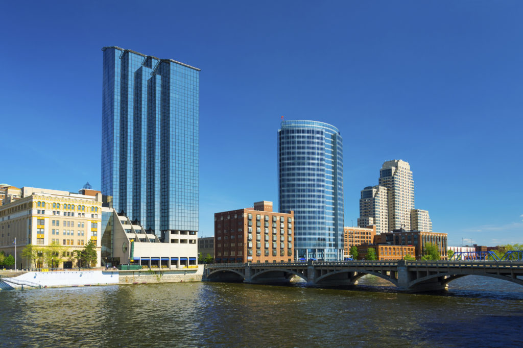 Grand Rapids downtown skyline