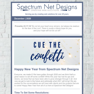 12.30.20 Spectrum Newsletter Image