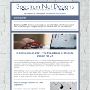 3.24.21 Spectrum Newsletter Image