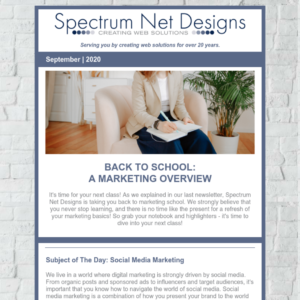 9.9.20 Spectrum Newsletter Image