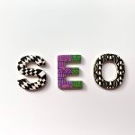 Decorative letters spelling "SEO"